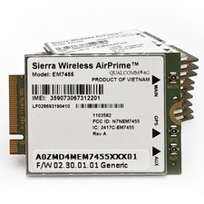 Sierra Wireless AirPrime EM7455 M.2 4G LTE/GPS Unlocked Generic Firmware Modem picture