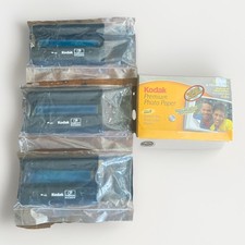 Kodak ImageLink 40 Print System Ink Cartridges - Lot (3) Premium Photo Paper New picture