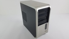 Packard Bell iMedia 2035 ATX PC Desktop Tower Retro Case in Black Silver picture