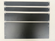 4x Middle Atlantic Flanged Black Filler Panel Set 2x 1U 2U & 4U EB1 EB2 EB4 picture