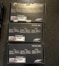 Lexmark C734X24G photo Conductor Lot of 3  4 packs for Lexmark C734 picture