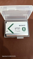 Sony NP-BX1 Lithium-Ion Rechargeable Battery Pack 3.6V 1260mAh w/ Case picture