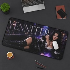 Yennefer Mouse Pad, The Witcher XXL Gaming Desk Mat, Sorceress Pad picture