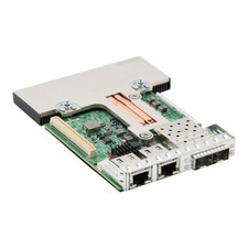 Dell Broadcom 0NWMNX 57412 2x 10GbE SFP+ 2x RJ-45 Network Daughter Card picture