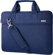 15 Inch Laptop Case, Shoulder Bag, Blue for 15.6-15 Inch MacBook and Laptops picture