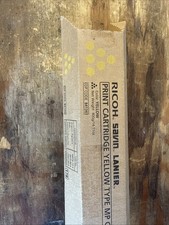 Genuine Ricoh 841343 Yellow Toner Cartridge TYPE MP C4500/C4540/LD445c - NEW OEM picture