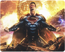 Mouse Pad - Justice League Superman Mousepad - Great Quality, Soft Feel picture