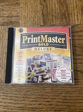 Print Master Deluxe Gold PC Software picture