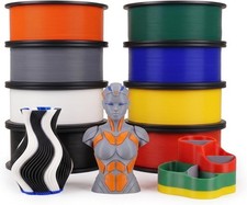 eSUN 250g*8 Roll PLA+ 3D Printer Filament 1.75mm PLA Plus Fast Printing Filament picture