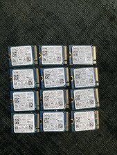 Lot Of 12 Western Digital PC SN530 256GB M.2 2230 NVMe SSD PCIe SDBPTPZ -1012 picture