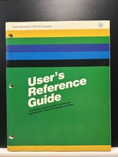 Texas Instruments TI-99/4A Computer User’s Reference Guide picture