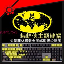Batman PBT Key Cap Keycap Set 108 Key for Cherry MX Profile Mechanical Keyboard picture