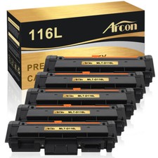 5x MLT-D116L Toner Compatible For Samsung 116L Xpress M2625D M2825DW M2875 lot picture