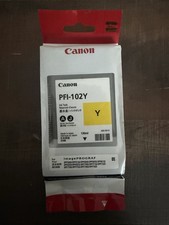 Genuine Canon PFI-120Y Yellow Ink Tank Brand New Sealed picture
