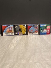 DeLORME Map N Go Plan The Perfect Vacation Triple AAA 1999 PC Computer Lot Of 4 picture