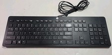 HP Hewlett Packard USB Slim Keyboard Model PHOU picture