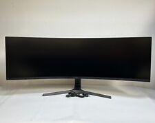 Samsung C49RG90SSN 49' Widescreen QLED Monitor LC49RG90SSNXZA w/ Stand S#947 picture