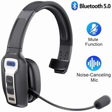 Trucker Bluetooth Headset with Mic Mute Key Noise Cancelling Wireless Headset picture