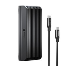 40Gbps M.2 NVMe SSD Enclosure, M.2 Enclosure Support SSD M/B+M Key Size 2280/... picture