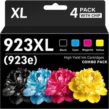 923XL Ink Cartridges Combo Pack for HP Black Cyan Magenta Yellow picture