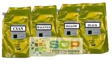 Japan Replacement Toner Powder For Xerox DC240, 250, 260  Refill+Chip 4KG CMYK picture