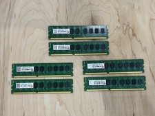 Transcend 4GB (2X2GB) DDR3 PC3-8500 1066MHz DIMM CL7 RAM Memory SOLD IN SETS TWO picture