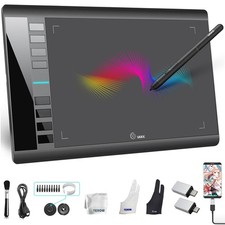 Drawing Tablet Graphics, M708 V2 Upgrade PC&Computer&Android Device,10x6 Inch picture