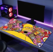 Homer Simpson Mouse Pad | The Simpsons Gaming + PC Desk Mat | Multiple Sizes picture