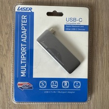 Laser USB-C Multi-Port 5 In 1 Ports Adapter picture