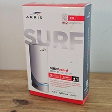 ARRIS SURFboard S33 DOCSIS 3.1 Cable Modem 3.5Gbps 2.5GbE 2-Port White Open New picture