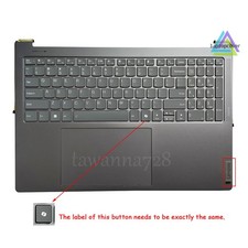 New For Lenovo Yoga Pro 9 16IMH9 palmrest keyboard touchpad 16