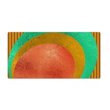 Decorative Desk Mouse Pad Mat PC Laptop Office Circles abstract 100x50 picture