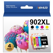 4 Pack 902XL Ink Cartridges for HP 902 OfficeJet Pro 6950 6954 6956 6958 6960 picture