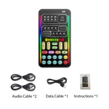 Voice Changer Portable Voice Changer Device with 8 Sound Effects Colorful J9B6 picture