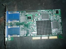 Matrox G450 G45FMDHA32DB Dual VGA AGP Video Card 971-0302 picture