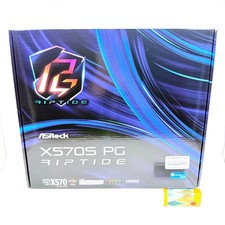 ASRock X570S PG Riptide ATX Motherboard AM4 DDR4 PCIe 4.0 2.5G LAN Japan picture
