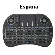 3pcs I8 Mini Wireless Keyboard Color Backlit Air Mouse Remote Android TV PC 2.4G picture