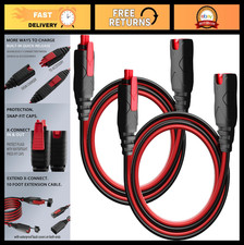 10.5ft Extension Cable for NOCO Genius Smart Battery Chargers - 2 Pack Accessory picture
