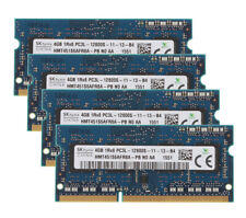 SK Hynix 4X 4GB 1RX8 DDR3L 1600MHz PC3L-12800S SODIMM Laptop RAM Memory Kits 16G picture