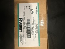 Panduit Mini-Com TX6 Plus CJ688TGGR RJ45 Jack Module Green 50pc picture