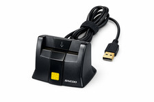 Saicoo DOD USB Common Access CAC Smart Card Reader (Horizontal Version) picture