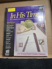 In His Time  The Christian Information And Resource Organizer Pc Software T40 picture