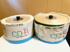 Lot (2) Memorex CD-R Recordable Discs 50-Pack 52x 700MB 80min picture