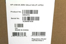 D9N47A, 726511-005, NEW HP MONITORED PDU 4.9KVA/L6-30P 24A/208V picture