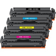 Valuetoner 218X Toner Compatible for HP 4 Pack High Yield picture