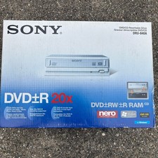 Sony DRU-840A DVD+R 20X DVD/RW/R/CD Rewritable Drive With Driver Disc picture