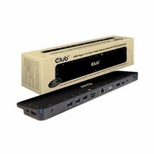 Club 3d CSV-1564W100 USB C UNIVERSAL TRIPLE DOCK USB C TRIPLE DOCK 100 WATT picture