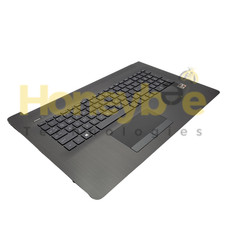 GENUINE HP 17Z-CA000 LAPTOP PALMREST TOUCHPAD WITH KEYBOARD L22749-001 GRADE C picture