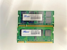 2x Asint DDR2 1GB-667 Laptop Memory SSY2128M8-J6EE  + picture