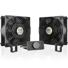 AC Infinity AXIAL S1238D, Dual 120Mm Muffin Fan with Speed Controller picture